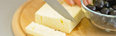 チーズの切り方